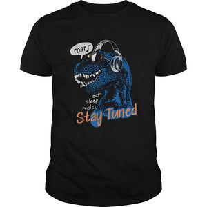 Trex Dinosaur Music Shirt